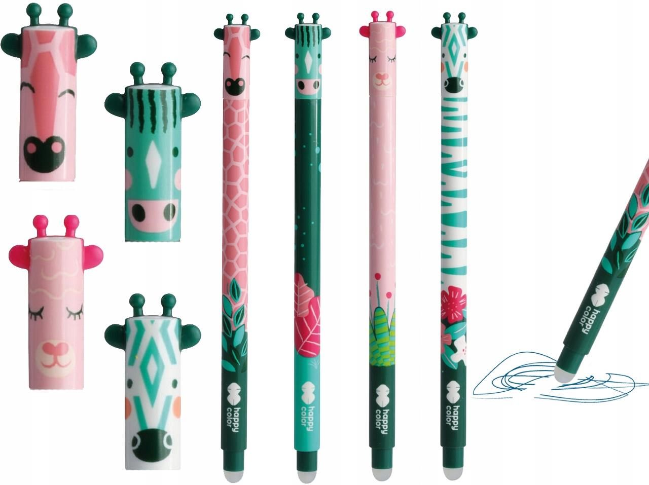 Happy Color 4 X Długopis Ścieralny Afrykanki 0,5 - Ceny i opinie - Ceneo.pl