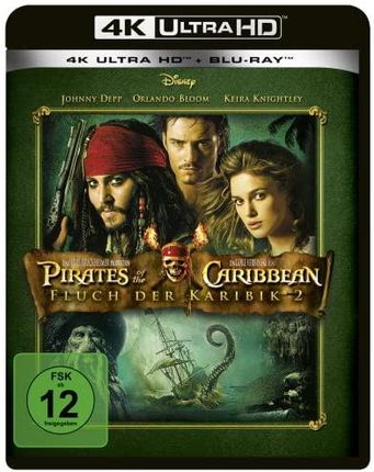 Pirates of the Caribbean: Dead Man's Chest (Piraci z Karaibów: Skrzynia umarlaka) [Blu-Ray 4K]+[Blu-Ray]