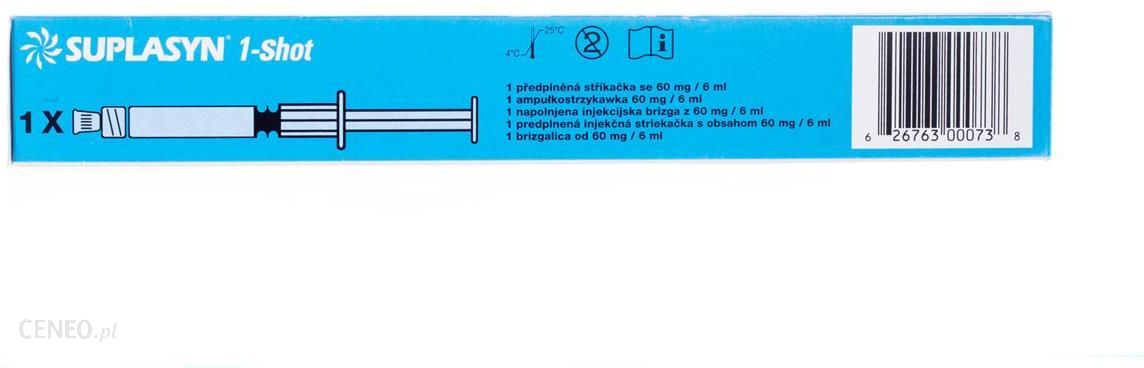 Suplasyn 1-Shot 60 mg/6ml 1 ampułko-strzykawka