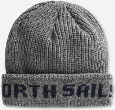 Męska Czapka North Sails Recycled Cashmere Blend Beanie W/Graphic 623190-0928 – Szary