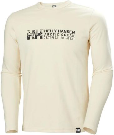 Koszulka Helly Hansen Arctic Ocean Long Sleeve biały