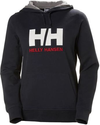 Bluza Helly Hansen W Hh Logo Hoodie-granatowy