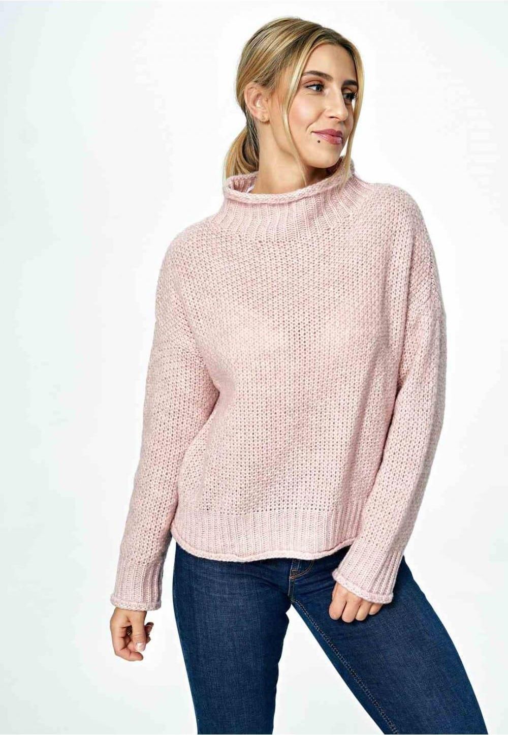 Sweter Damski Model M886 Light Pink - Ceny i opinie - Ceneo.pl