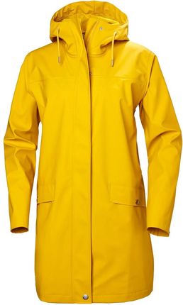 Płaszcz Helly Hansen W Moss Rain Coat - żółty