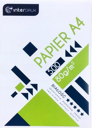 International Paper Papier Biurowy Ksero Do Drukarek A4 80G 500 Ark.