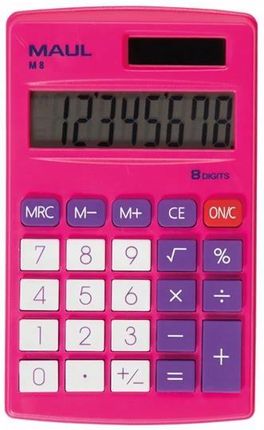 Maul Kalkulator Kieszonkowy M8 8 Pozycyjny Różowy (7261022Ml)