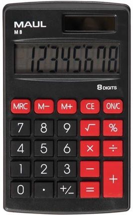 Maul Kalkulator Kieszonkowy M8 8 Pozycyjny Czarny (7261090Ml)
