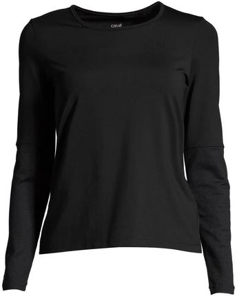 Koszulka CASALL Essential Mesh Detail Long Sleeve czarny