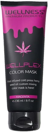 WELLNESS PREMIUM PRODUCTS Wellplex Color Mask maska koloryzująca do włosów - Magenta 250ml