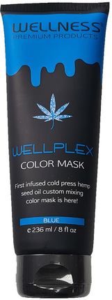 WELLNESS PREMIUM PRODUCTS Wellplex Color Mask maska koloryzująca do włosów - Blue 250ml
