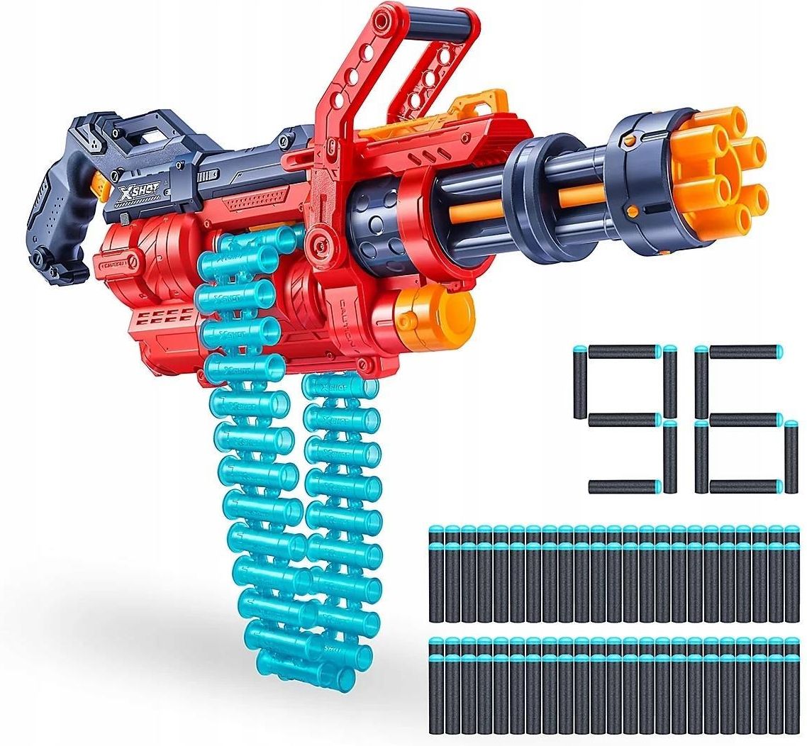 X Shot Crusher Minigun + Tarcza Elektr 12 Strzałek Nerf - Ceny i opinie ...