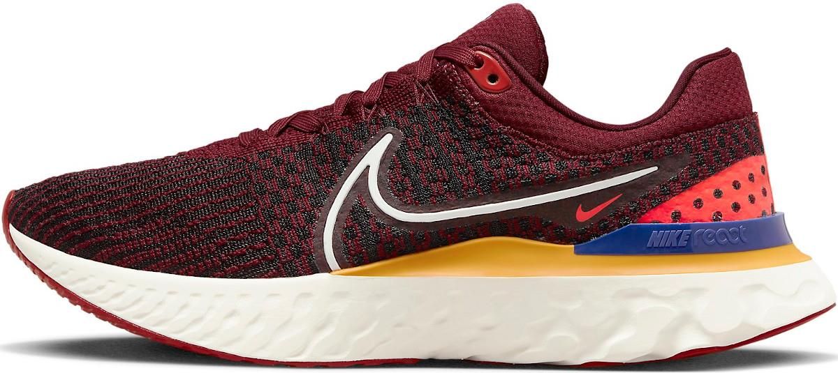 nike infinity run flyknit red