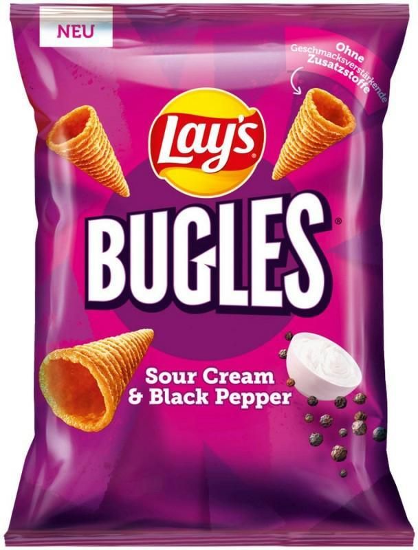 Pepsico Lays Bugles Czipsy Śmietana I Pieprz 95G Ceny i opinie Ceneo.pl