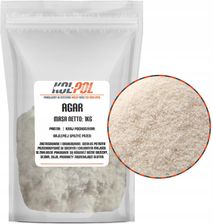 Zdjęcie Kol-Pol Agar Naturalna Żelatyna Zagęstnik Z Alg 1kg - Gliwice