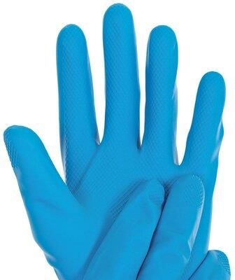 Franz Mensch Rękawiczki Lateksowe Satin Blue 259063 (Rozmiar Xl)