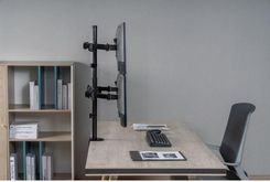 Equip 650159 Uchwyt / Stojak Do Monitorów 81,3 Cm (32') Zacisk Czarny