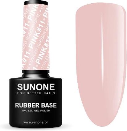 Sunone Rubber Base Kauczukowa Baza Hybrydowa Pink #11 5G