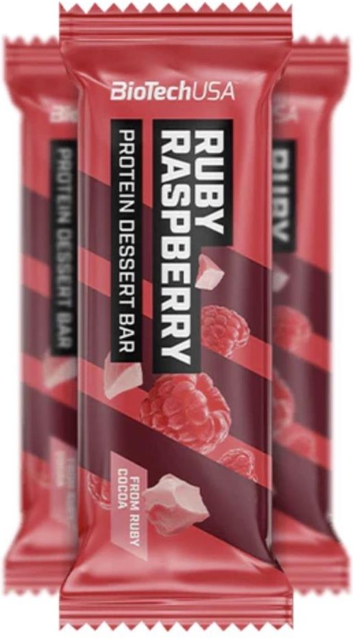 Biotech Usa Protein Dessert Bar 50g Raspberry Ceny i opinie Ceneo.pl
