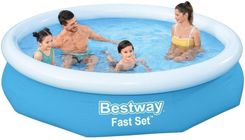 Zdjęcie Basen Bestway Do Ogrodu 305x66cm Biały Niebieski - Koronowo