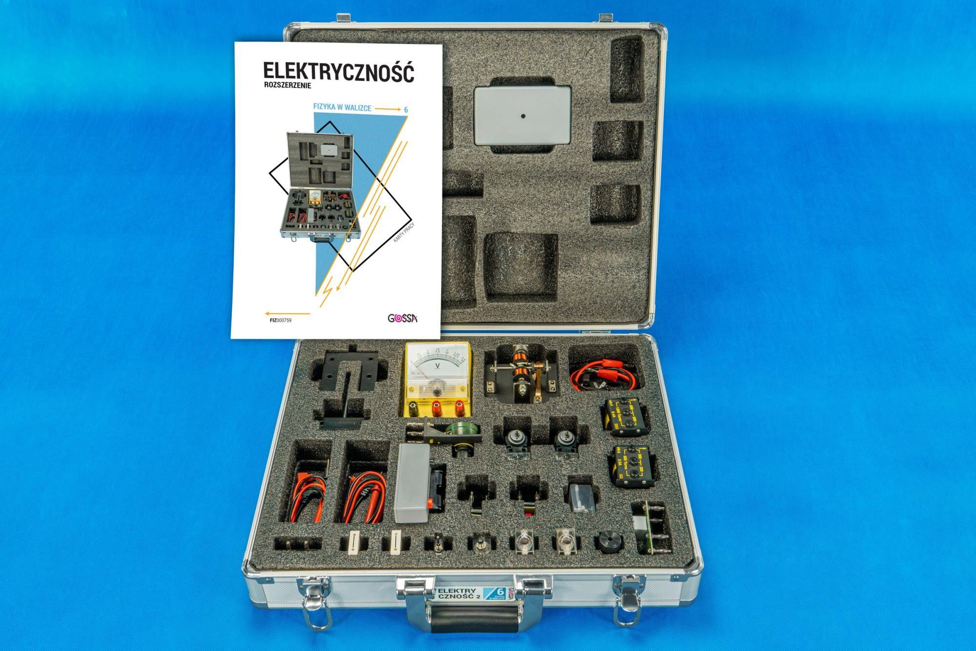 Pomoc dydaktyczna Fizyka W Walizce 6: Elektryczność Cz. 2 Rozszerzenie