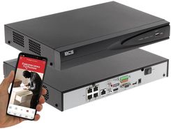 Zdjęcie Bcs Rejestrator Ip Bcs-V-Nvr0401A-4Ke-4P Jednodyskowy 4-Kanałowy Z Wbudowanym Switchem Poe (BCSVNVR0401A4KE4P) - Mosina