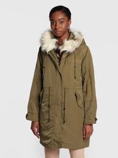 Guess Parka Lena W2BL32 WEWG0 Zielony Regular Fit - zdjęcie 1