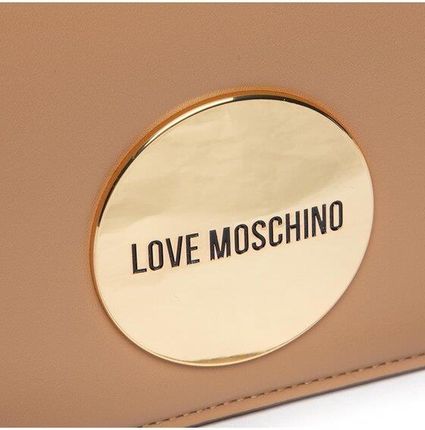 LOVE MOSCHINO Torebka JC4358PP0FKG0209 Brązowy - zdjęcie 4