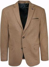 Zdjęcie Marynarka, Beżowa, Karmelowa Casualowa, Taliowana, 2 Guziki, Dwa Rozcięcia, Slim -VICTORIO MARVCTOlarry - Jarosław