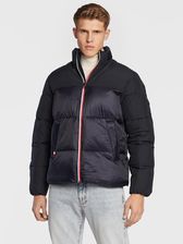 Tommy Hilfiger Kurtka puchowa Tech Stand Collar MW0MW27586 Granatowy Regular Fit - zdjęcie 1