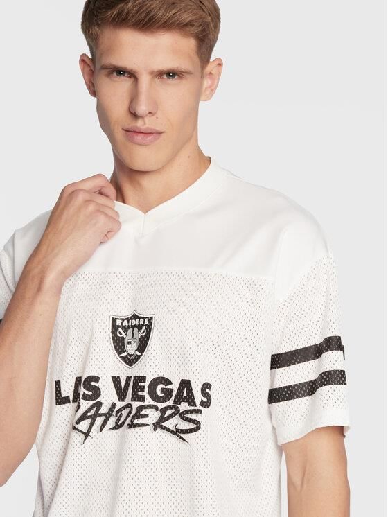 New Era Oakland Raiders T-Shirt – dryera – White, kolor: biały ,  rozmiar: l 