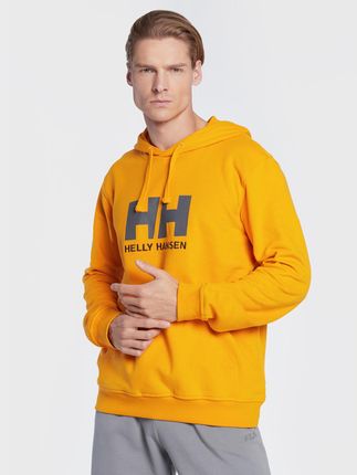 Helly Hansen Bluza Logo 33977 Żółty Regular Fit
