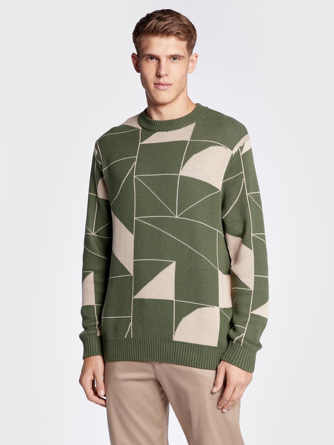 Solid Sweter 21107137 Zielony Regular Fit - Ceny i opinie - Ceneo.pl