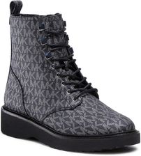 MICHAEL Michael Kors Trapery Haskell Bootie 40F2HSFE5B Czarny