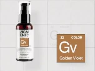 ALFAPARF PIGMENTS Gv GOLDEN VIOLET Złoto-fioletowy Pigment do farb 8ml