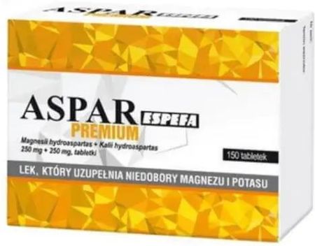 Espefa Aspar Premium 0,25g+0,25Gg 150tabl.