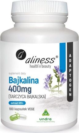 Aliness Bajkalina Extract 85% 400Mg 100kaps.