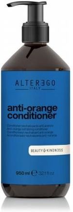 Alter Ego Anti Orange Odżywka Do Włosów Neutralizująca Pomarańczowe Refleksy 950 ml