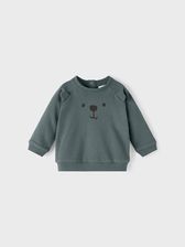 NAME IT Bluza 13206861 Zielony Regular Fit