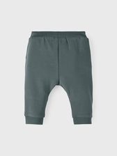 NAME IT Spodnie dresowe 13206862 Zielony Regular Fit