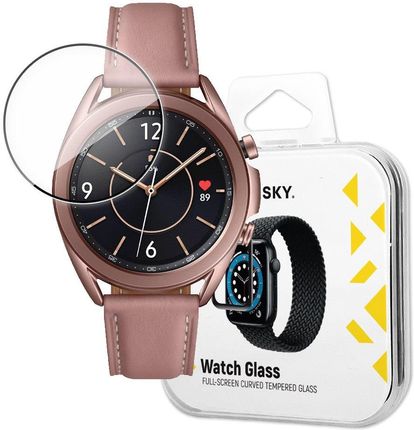 Braders Szkło Hybrydowe Do Samsung Galaxy Watch 3 41mm Czarny