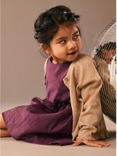 NAME IT Sukienka elegancka 13209723 Fioletowy Regular Fit