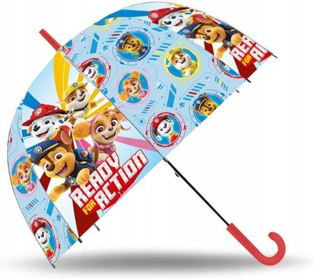 parasol parasolka Psi Patrol PAW niebiedska transp