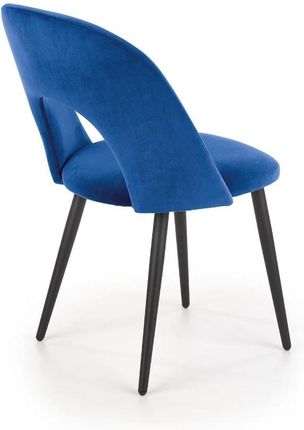 Krzesło K384 Velvet Granatowe V-Ch-K/384-Kr-Granatowy