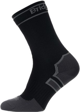 Bridgedale Skarpety Storm Sock Lightweight Boot Black Grey