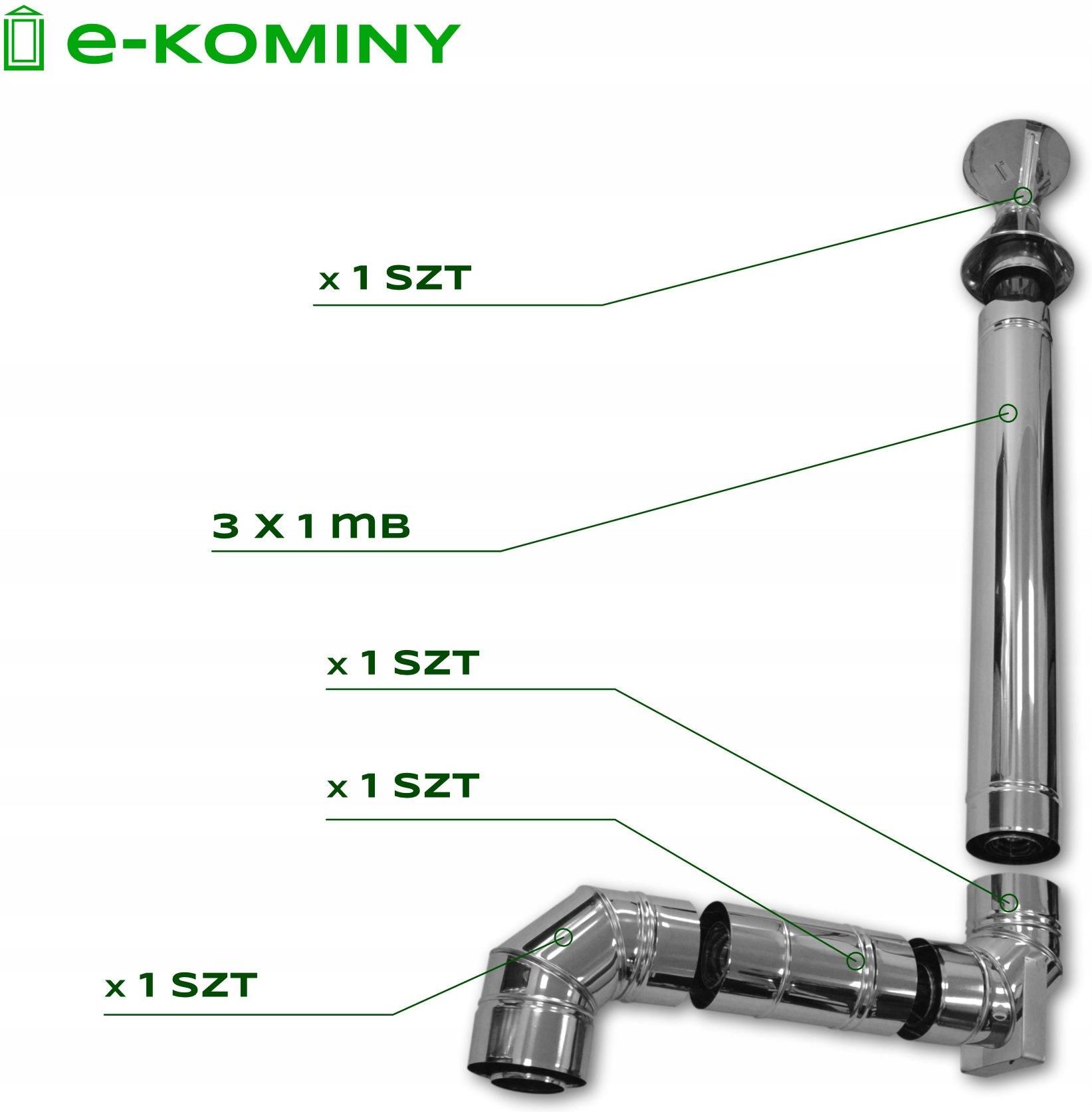 System Kominkowy E Kominy Wk Ad Kominowy Kondensacyjny Turbo M Komin Pakiet