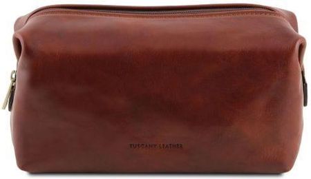Tuscany Leather Smarty Skórzana Kosmetyczka Rozmiar S Kolor Brązowy Tl141220