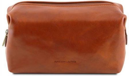 Tuscany Leather Smarty Skórzana Kosmetyczka Rozmiar L Kolor Miodowy Tl141219