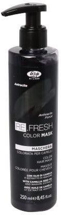 Lisap Refresh Maska Koloryzująca Do Włosów Antrahcite 250Ml