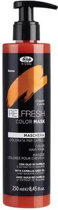 Lisap Milano Refresh Color Mask Maska Koloryzująca Do Włosów Copper 250Ml