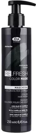 Lisap Milano Refresh Color Mask Maska Koloryzująca Do Włosów Anthracite 250Ml